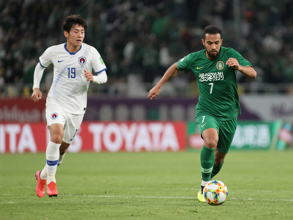 亚洲杯焦点战:韩国队迎战沙特阿拉伯,硬仗在即 亚洲杯焦点战:韩国队迎战沙特阿拉伯,硬仗在即