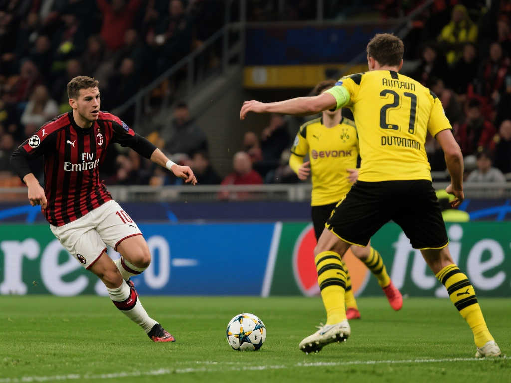 AC米兰对阵多特蒙德:死亡之组胜负难料,比赛前瞻解析 AC米兰对阵多特蒙德:死亡之组胜负难料,比赛前瞻解析